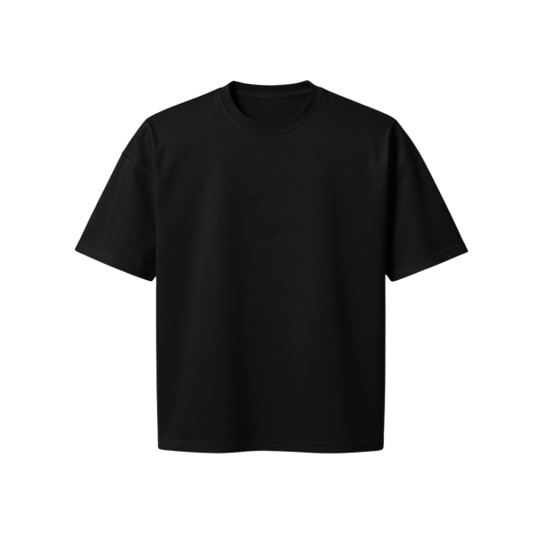 Oversized T-shirt - Black