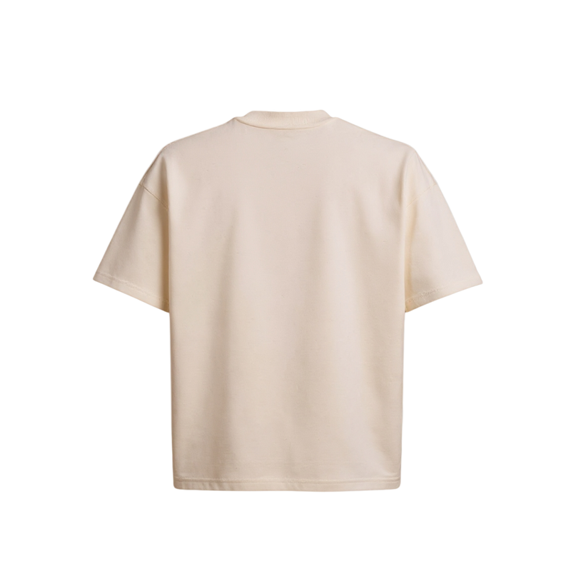Oversized T-shirt - Beige