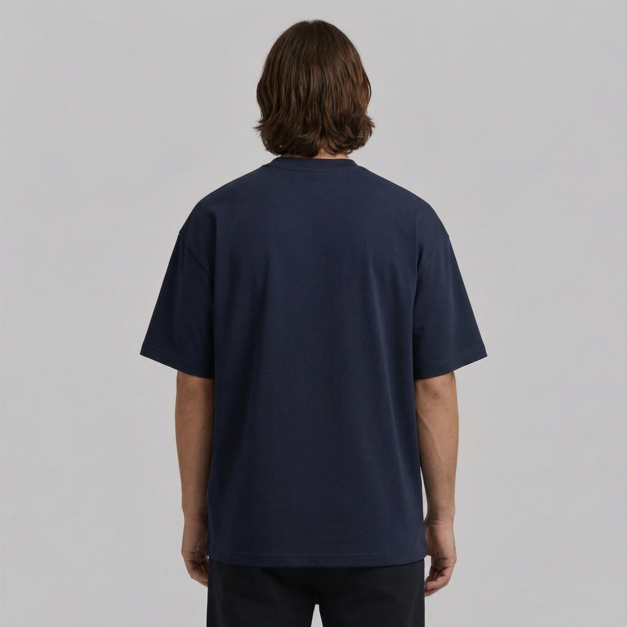 Oversized T-shirt  - Blue
