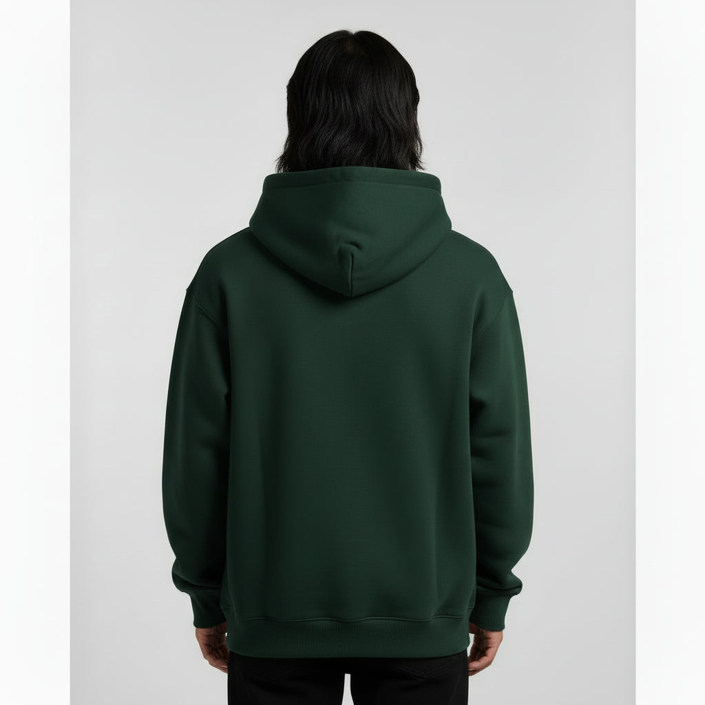 Dropshoulder Hoodie - Green