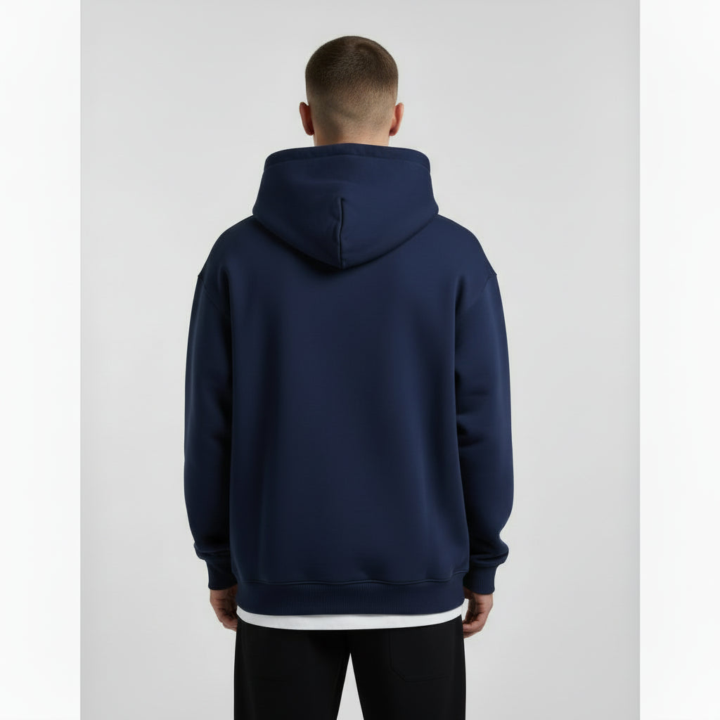 Dropshoulder Hoodie - Navy