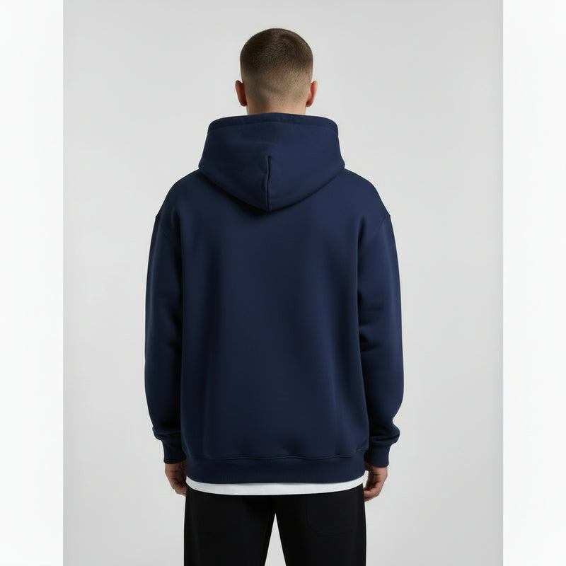 Dropshoulder Hoodie - Navy