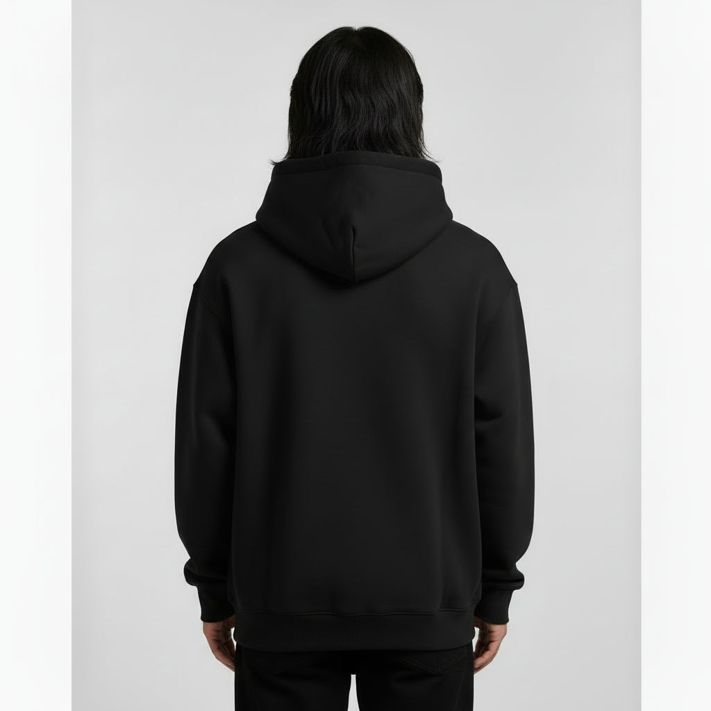 Dropshoulder Hoodie - Black
