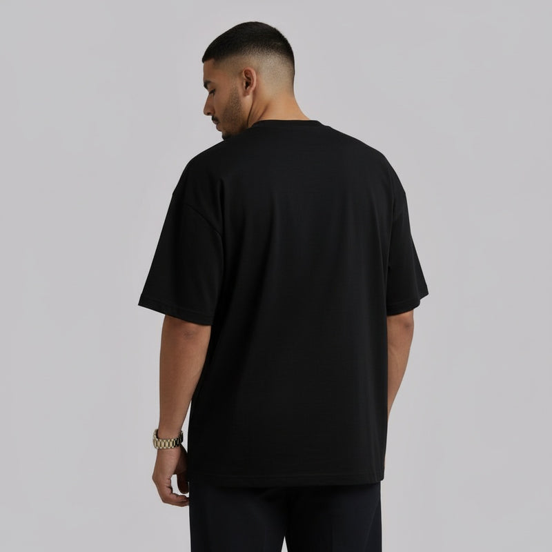 Oversized T-shirt - Black