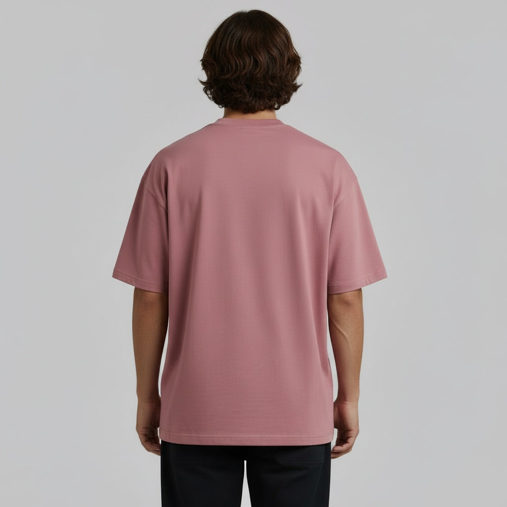 Oversized T-shirt - Pink