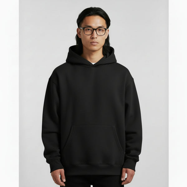 Dropshoulder Hoodie - Black