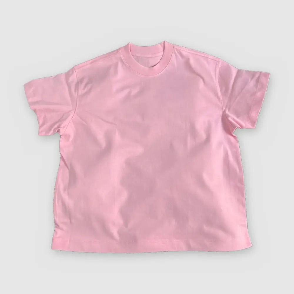Pink flat lay