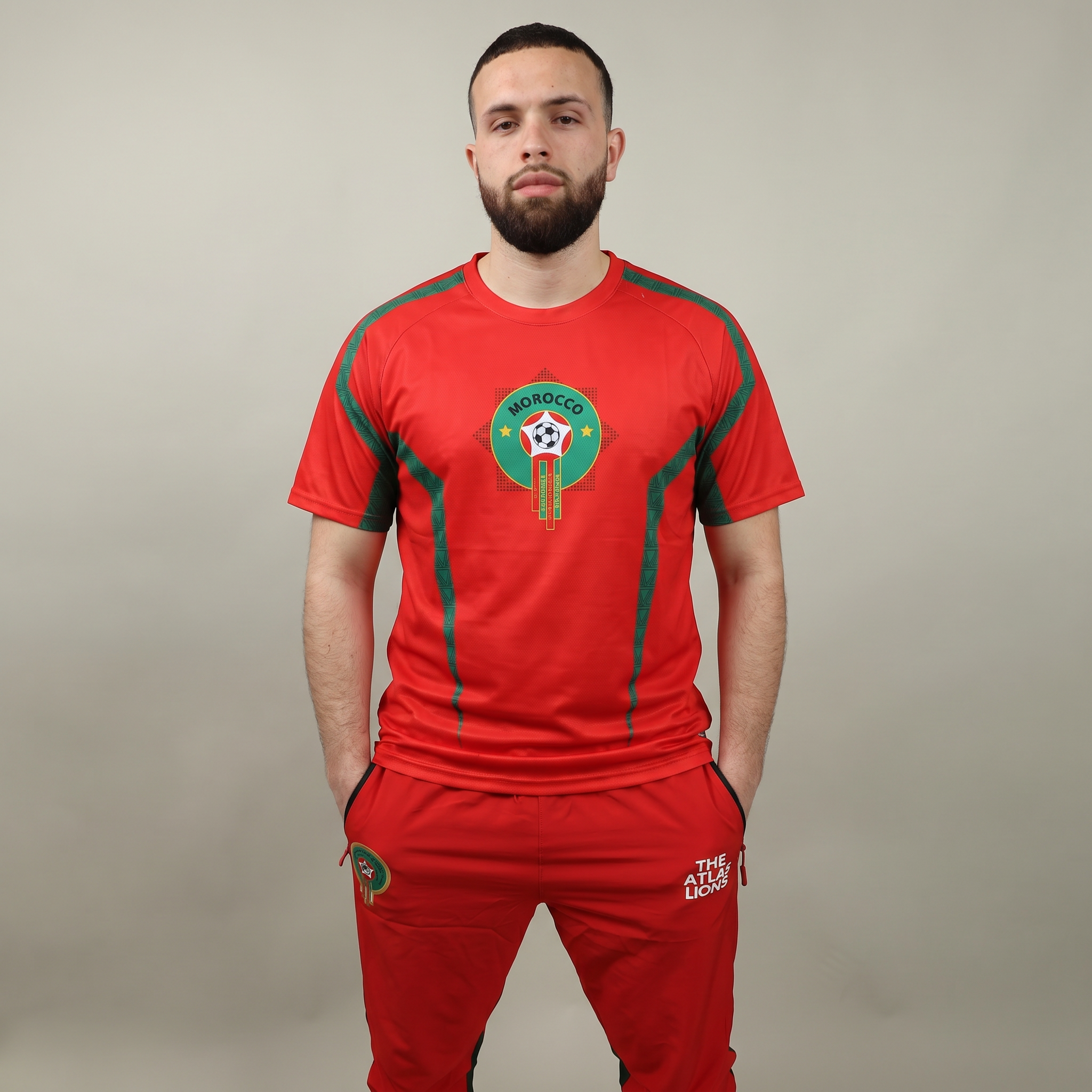 Atlas Lions T-shirt – World Cup 2026 Edition