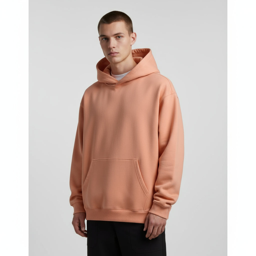 Dropshoulder Hoodie - Pink