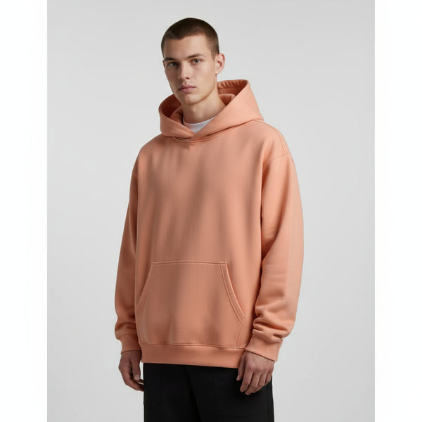 Dropshoulder Hoodie - Pink
