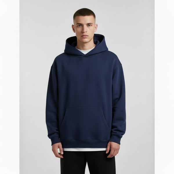 Dropshoulder Hoodie - Navy