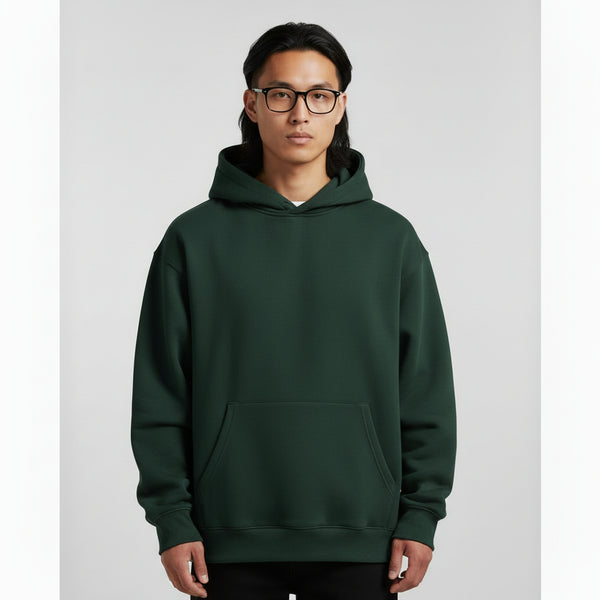 Dropshoulder Hoodie - Green