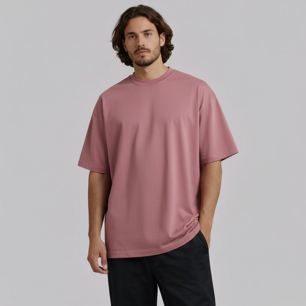 Oversized T-shirt - Pink