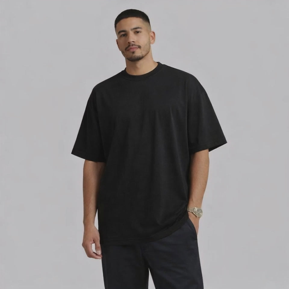 Oversized T-shirt - Black