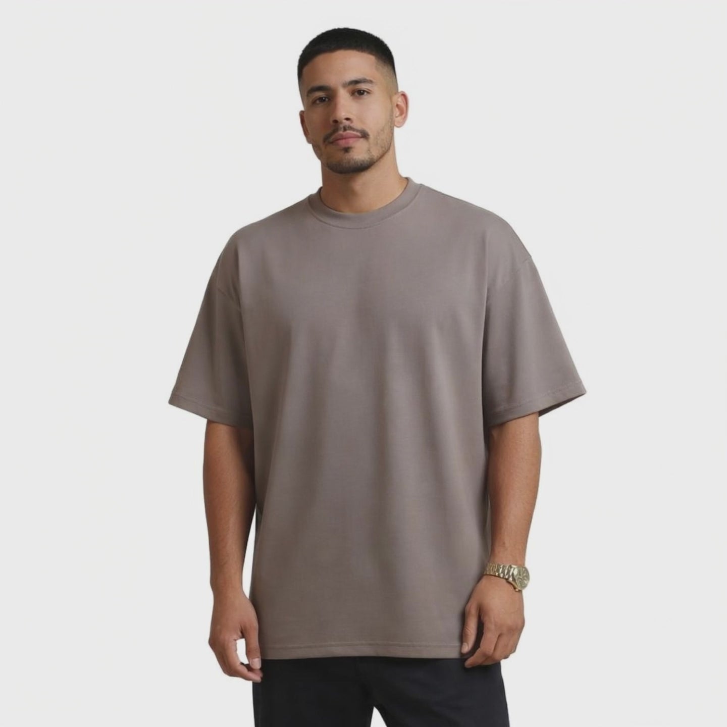 Oversized T-shirt - Gray