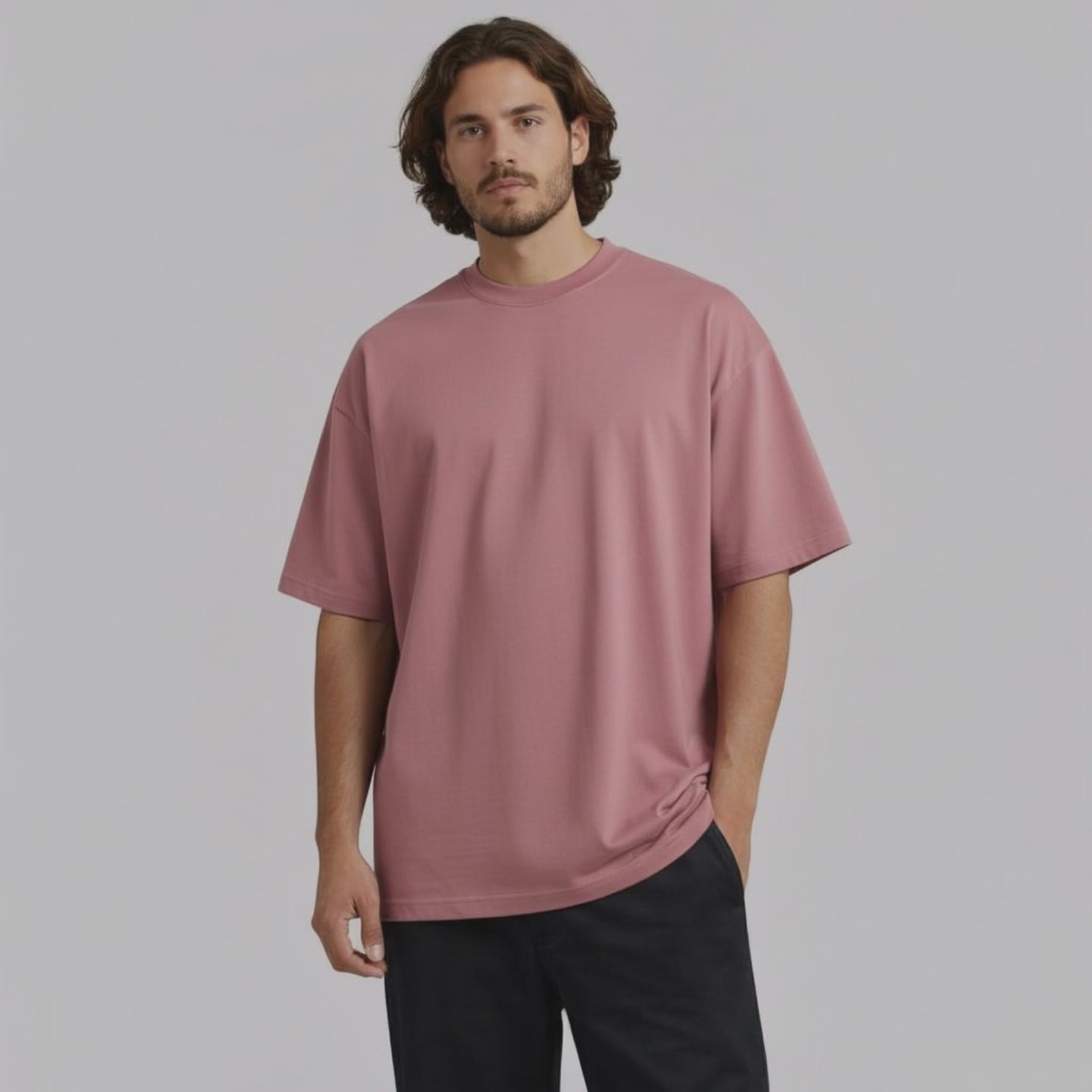 Oversized T-shirt - Pink