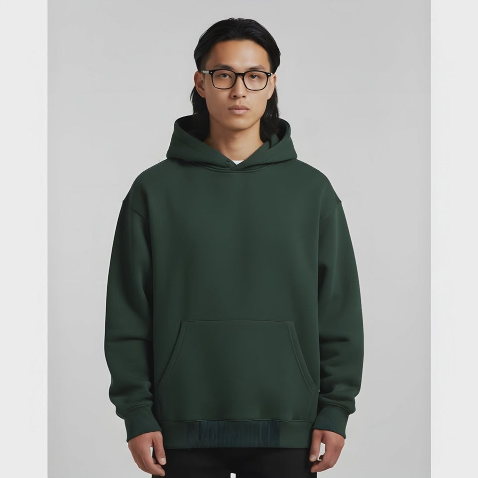Dropshoulder Hoodie - Green