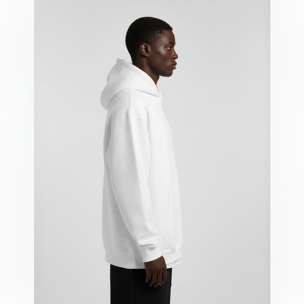 Dropshoulder Hoodie - White