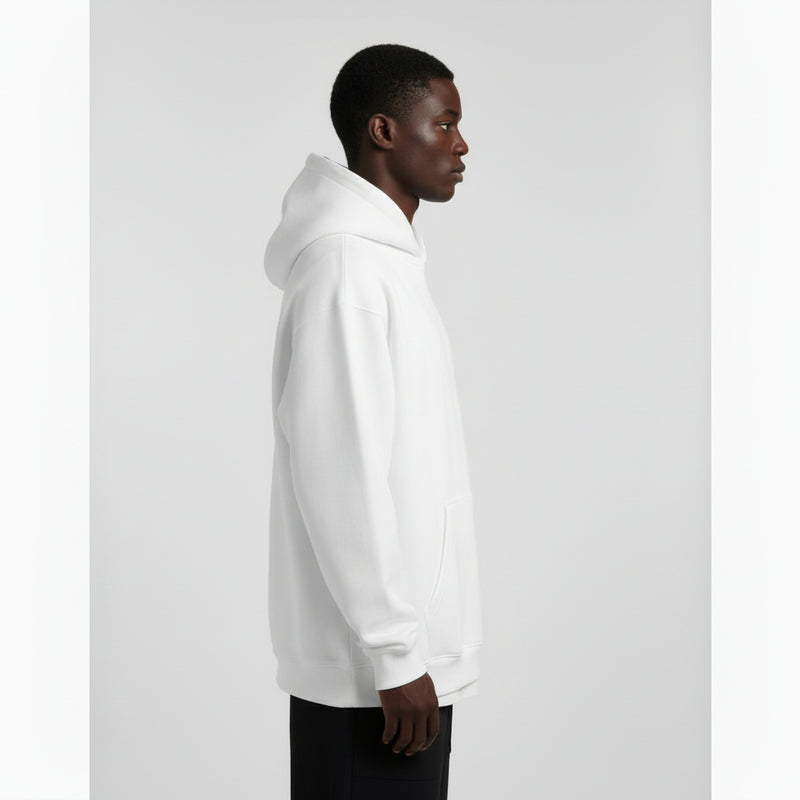 Dropshoulder Hoodie - White