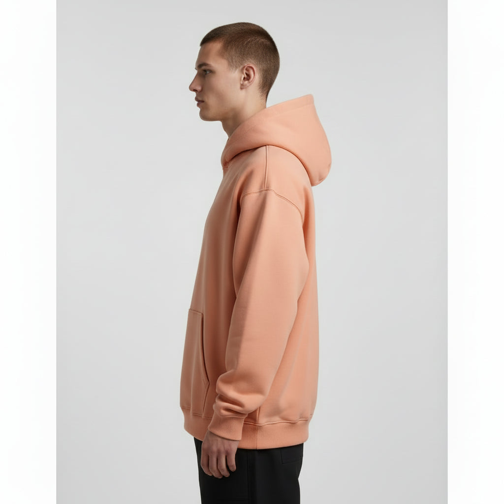 Dropshoulder Hoodie - Pink