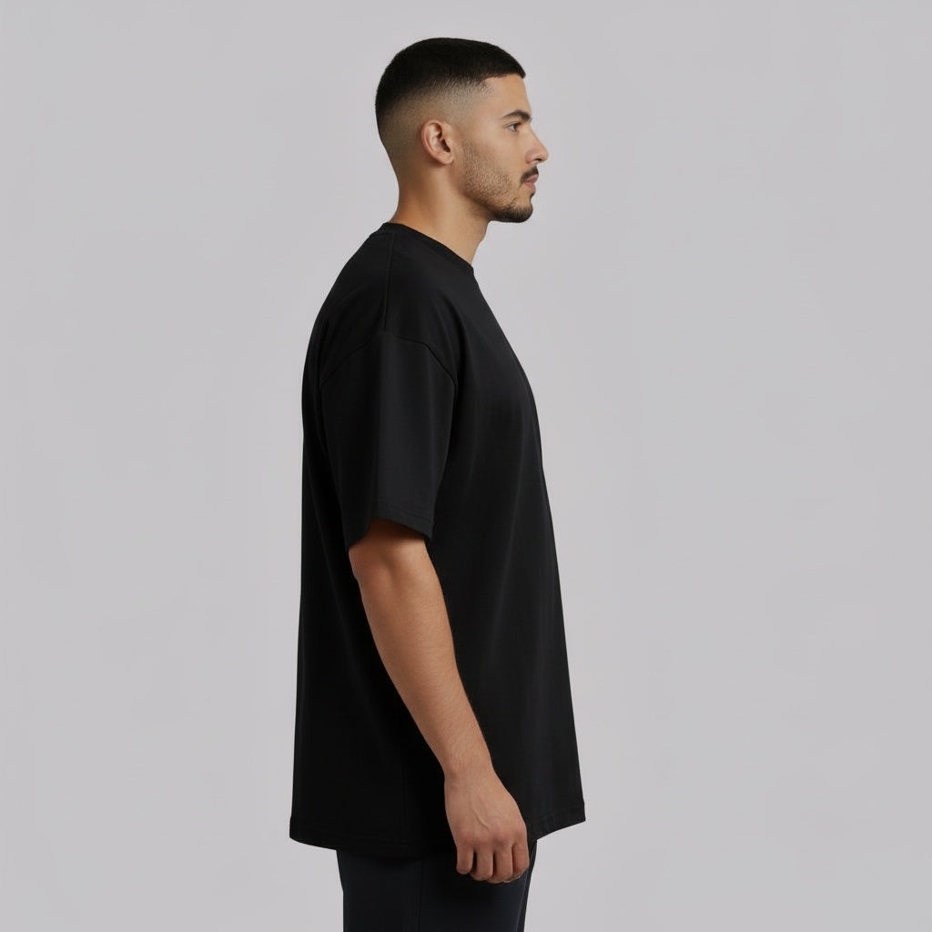 Oversized T-shirt - Black
