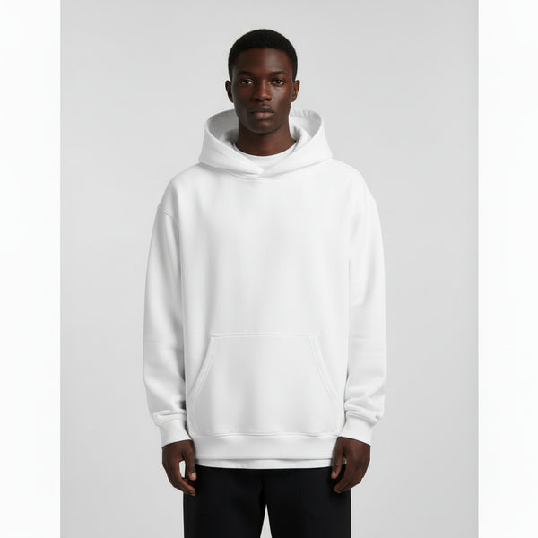 Dropshoulder Hoodie - White